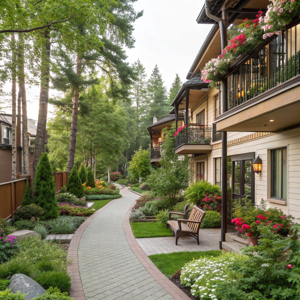 Diseño paisajístico armónico